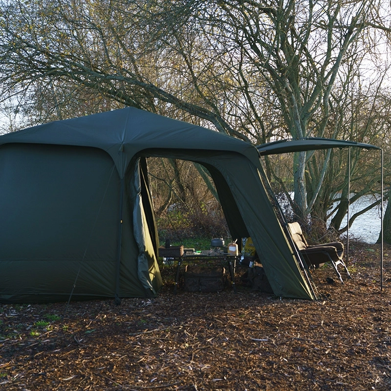 Solar Tackle Quick Up Social Twin Shelter